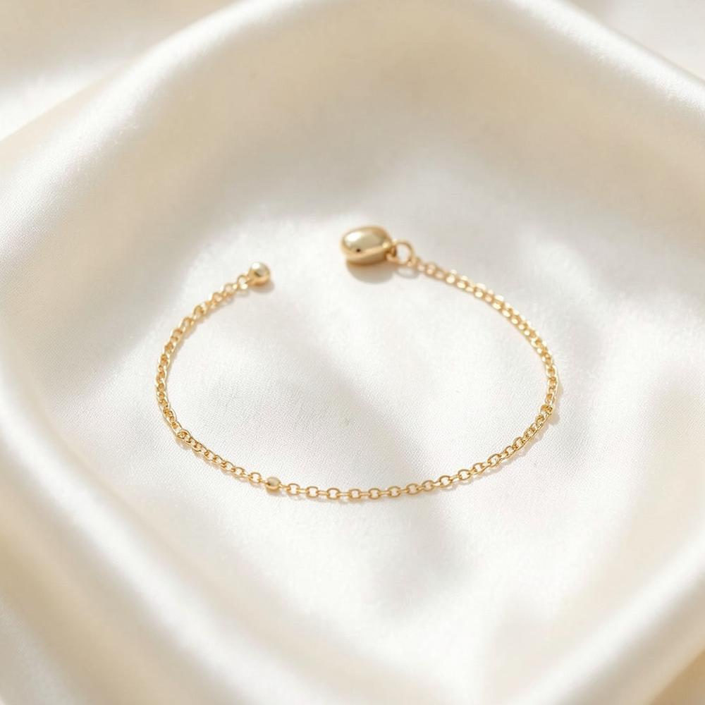 Aurelia Fine Gold Chain Anklet