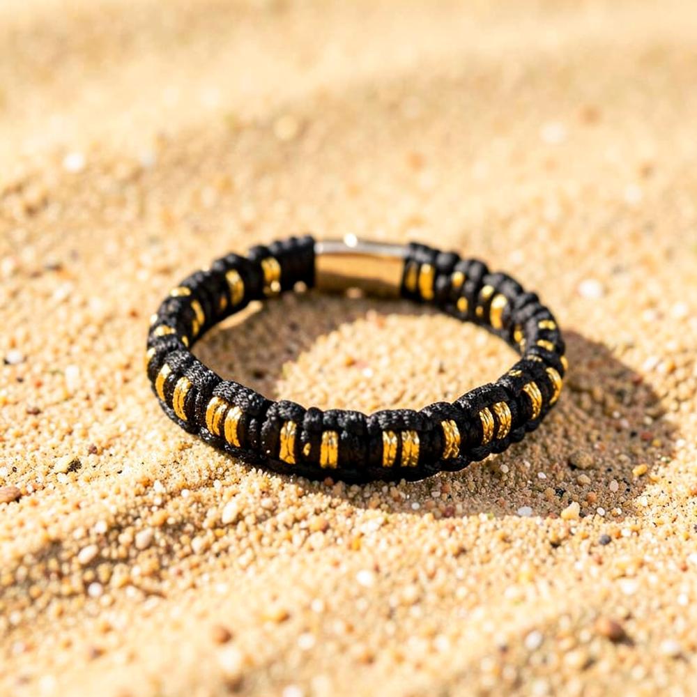 Costa Woven Cord Anklet